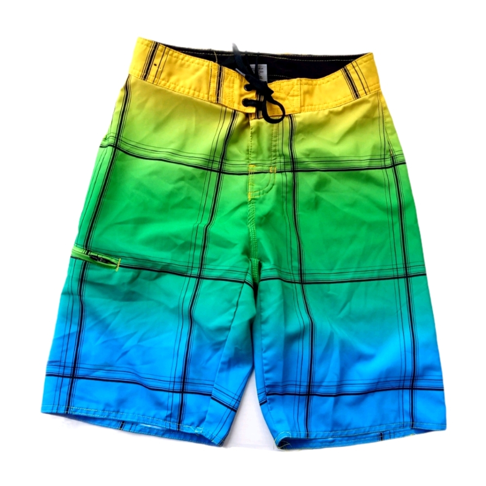 Hang Ten Board Shorts Swim Trunks Sz 28